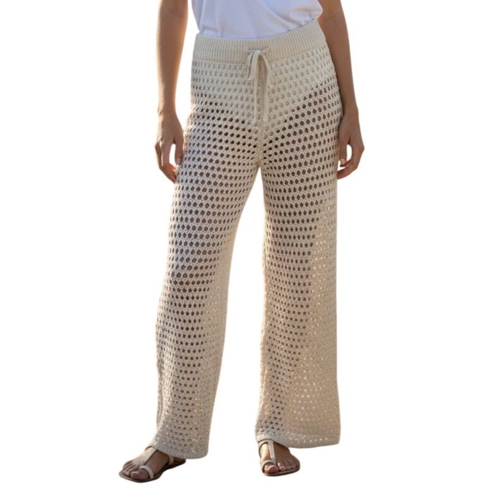 Aerie Crotchet Vacay Pants Size Small NWT